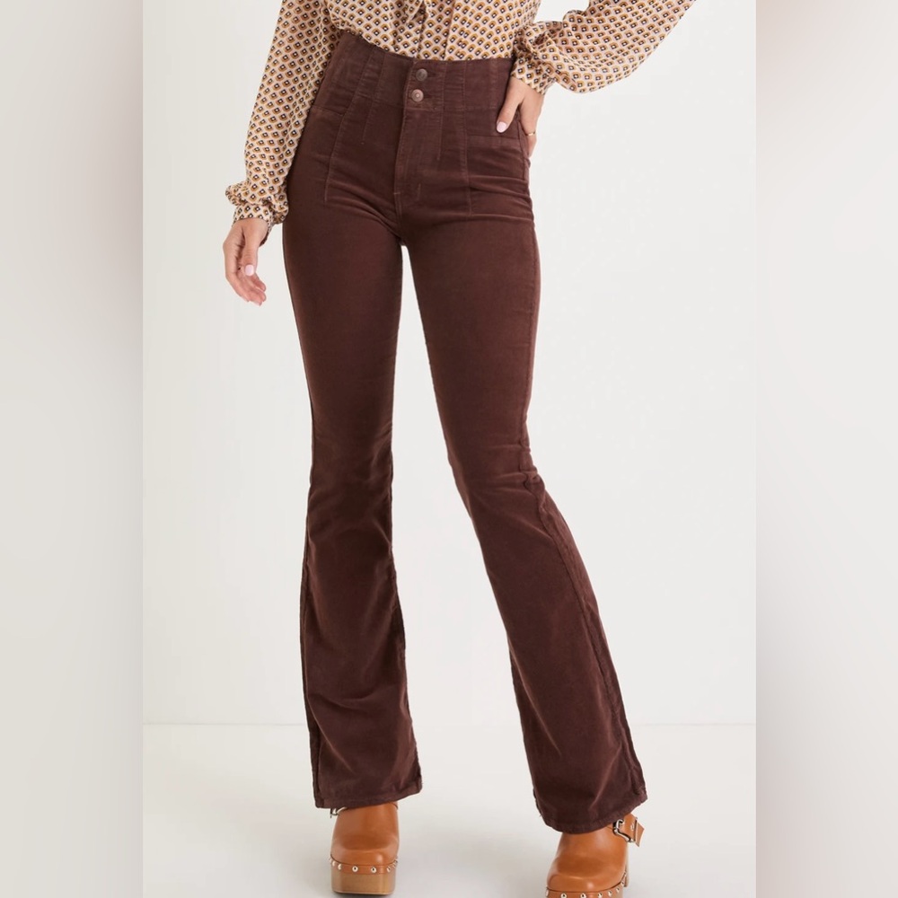We The Free Brown Corduroy Pants - Brown - 25